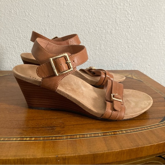 Vionic Laurie Wedge Sandals Sz6 - Picture 4 of 8